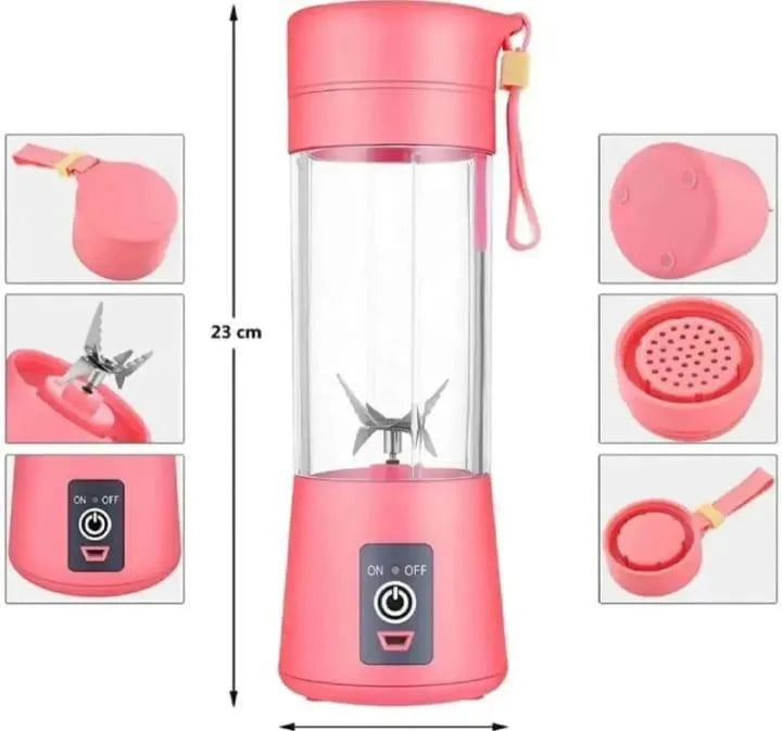 Portable 6-Blade Electric Juicer Blender - image 4