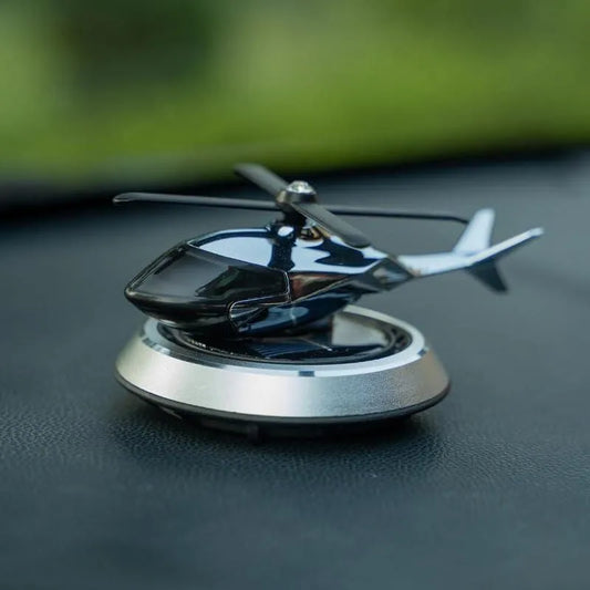 Silver Helicopter Car Aroma Diffuser - image 2