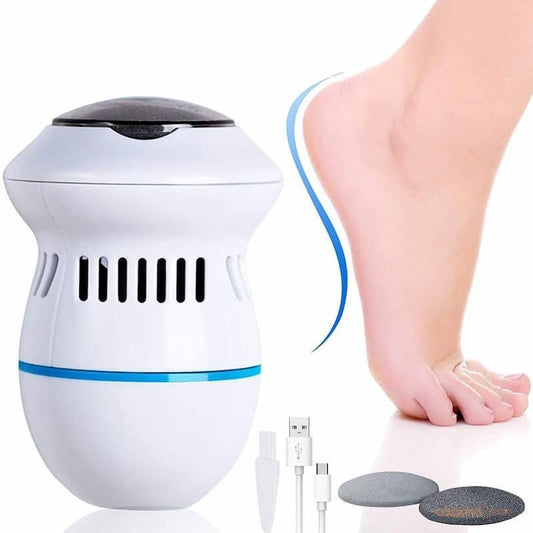 Electric Foot Grinder White Blue Cordless ABS - image 2