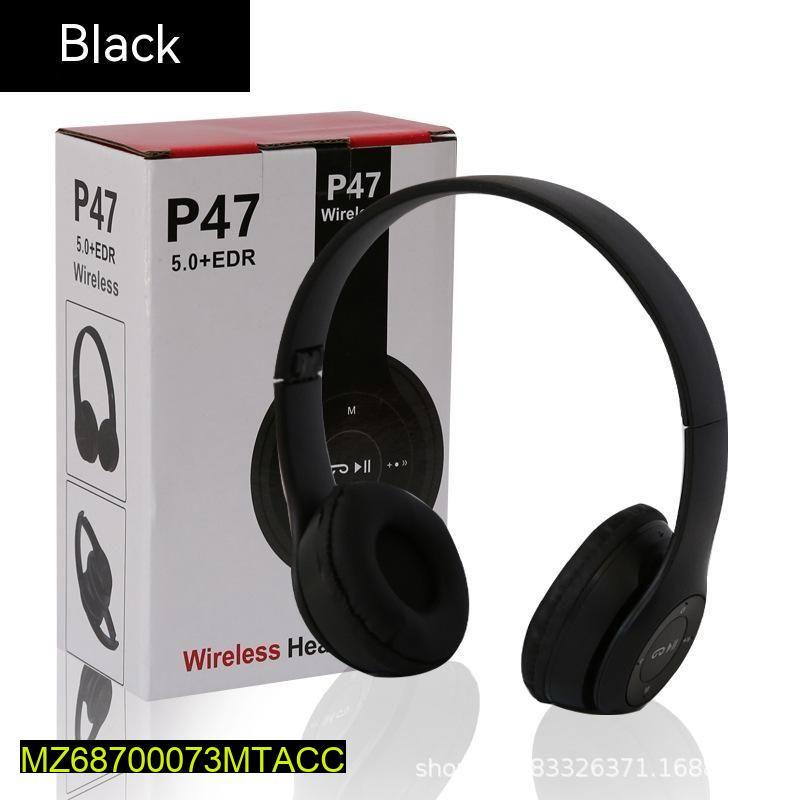 Wireless Stereo Headphones Black Active Noise Cancellation - image 6