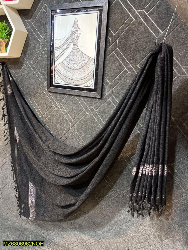 Premium Velvet Woolen Shawl for Men Winter Office Wear - image 3
