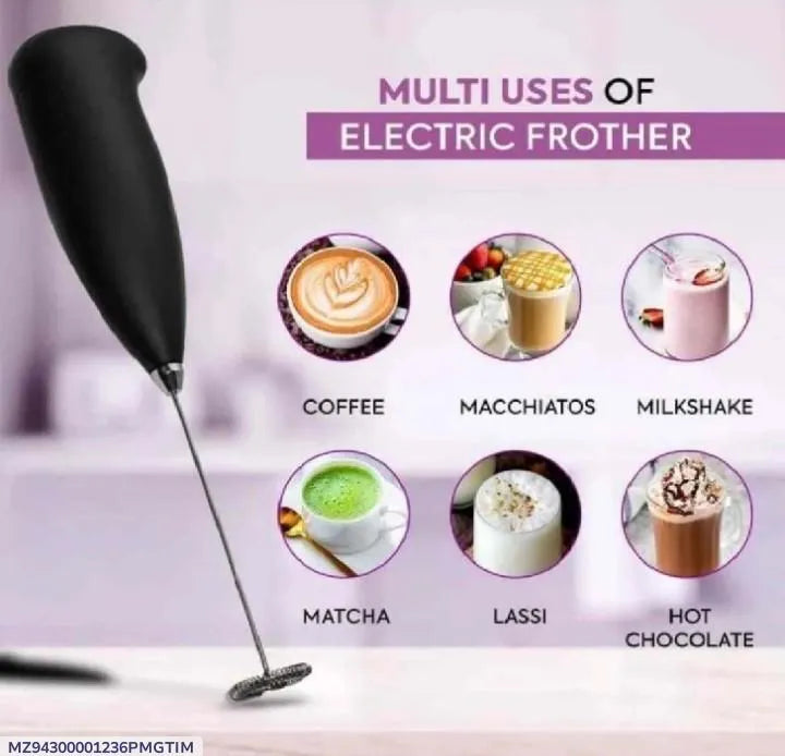 Electric Milk Frother for Coffee, Matcha and Hot Chocolate - image 6