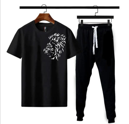 Black Lion Head T-Shirt Medium to XL Micro Polyester - image 3