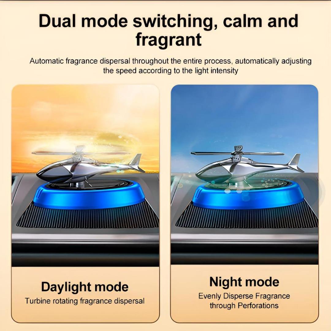 Solar Rotating Helicopter Air Freshener - image 4
