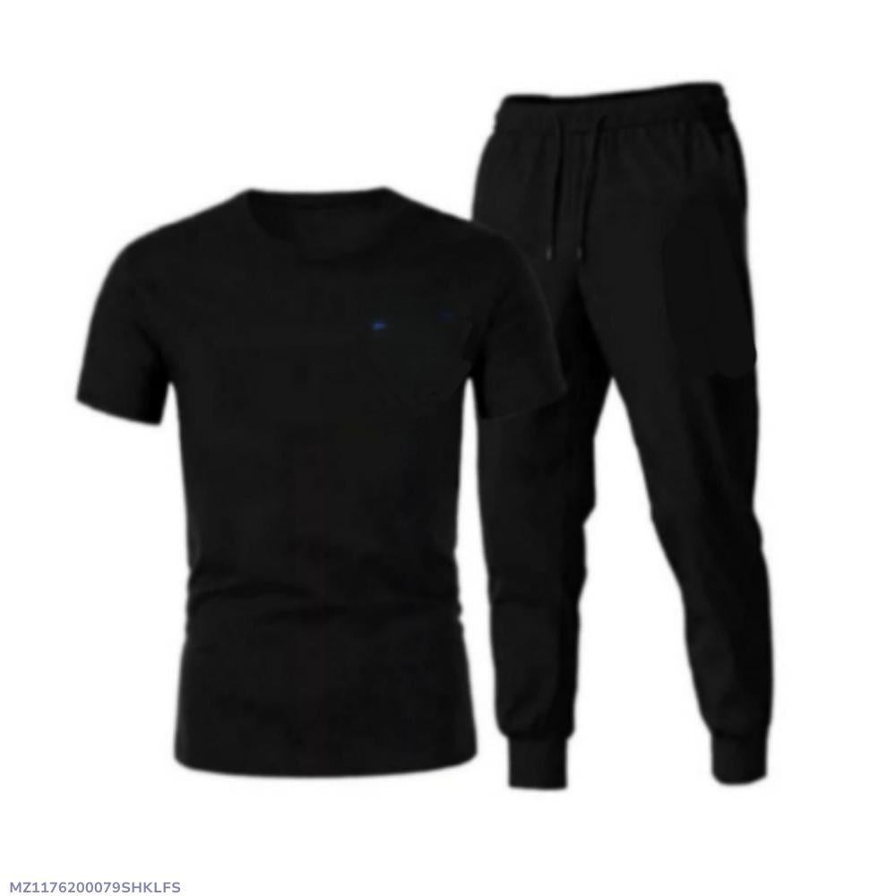 Black Cotton Track Suit for Men Medium to XL - image 5