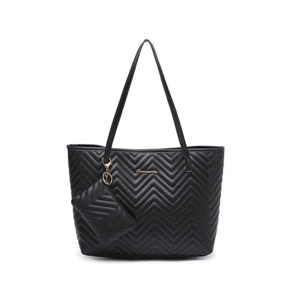 Wavy Diamond Embroidered Shoulder Bag for Women - image 5