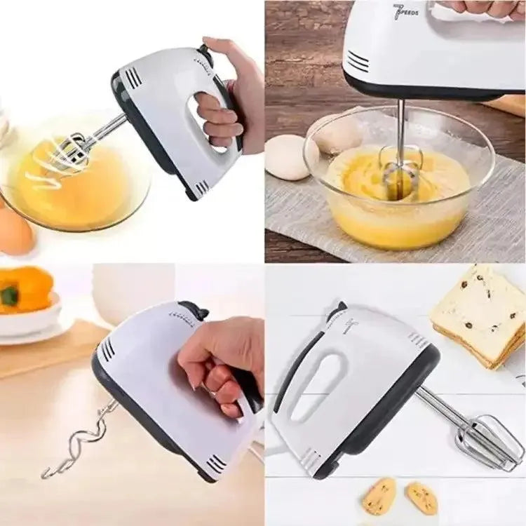White 3-Piece Egg Beater Set