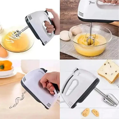 White 3-Piece Egg Beater Set