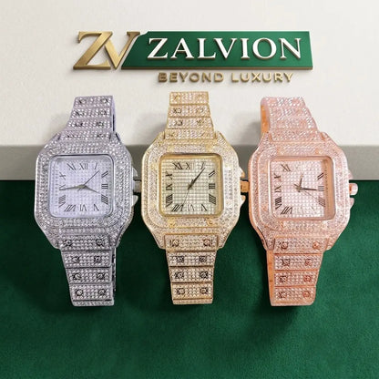 Luxury iced out crystal Dial Watch - image 1