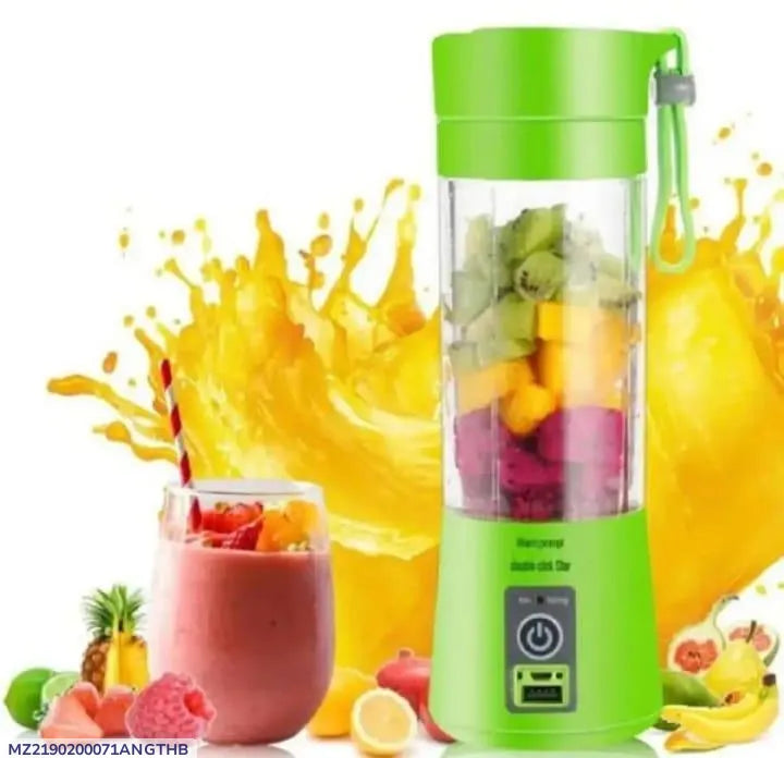 Portable 6-Blade Electric Juicer Blender