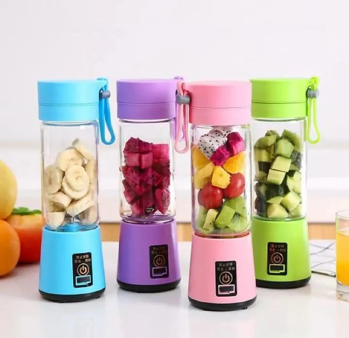 Portable 6-Blade Electric Juicer Blender - image 3