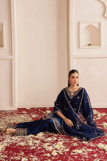 Stylish Women's Stitched Suit in Cotton with Embroidered Pattern - 3 Pcs Set - image 5
