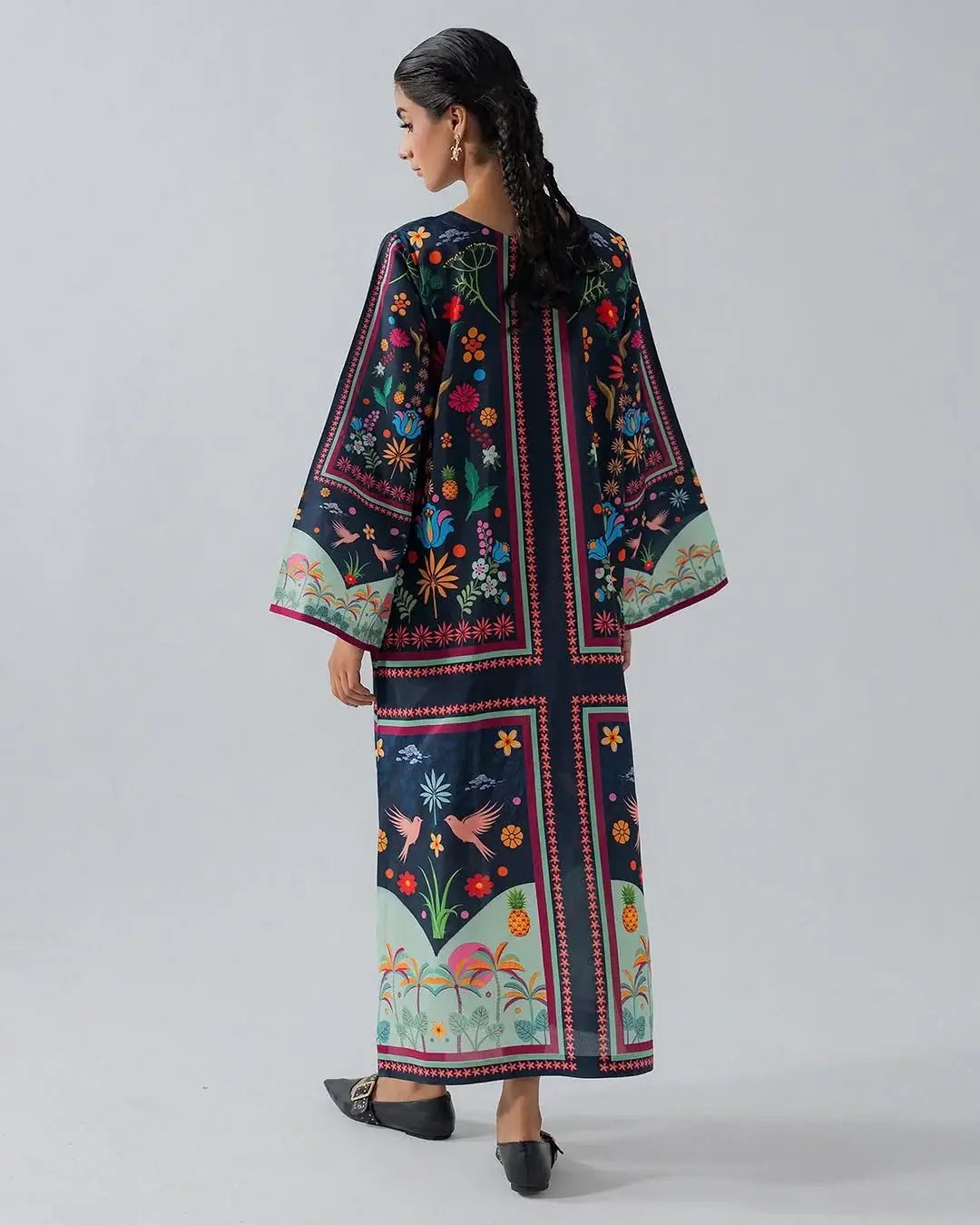 Stylish Women's Stitched Suit - Printed 2 Pcs Shirt and Trouser Set - image 3