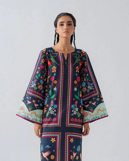 Stylish Women's Stitched Suit - Printed 2 Pcs Shirt and Trouser Set - image 4