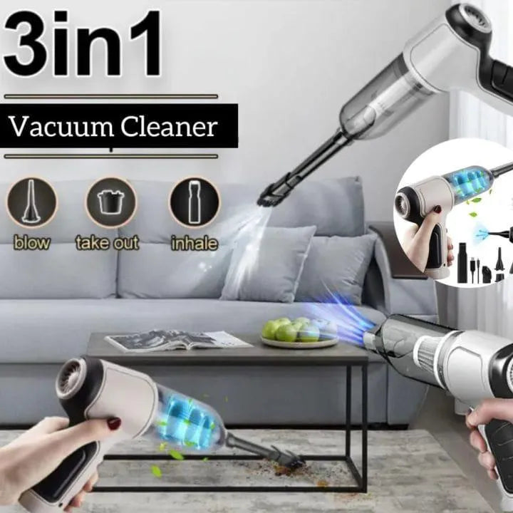 Portable 3-in-1 Vacuum Cleaner