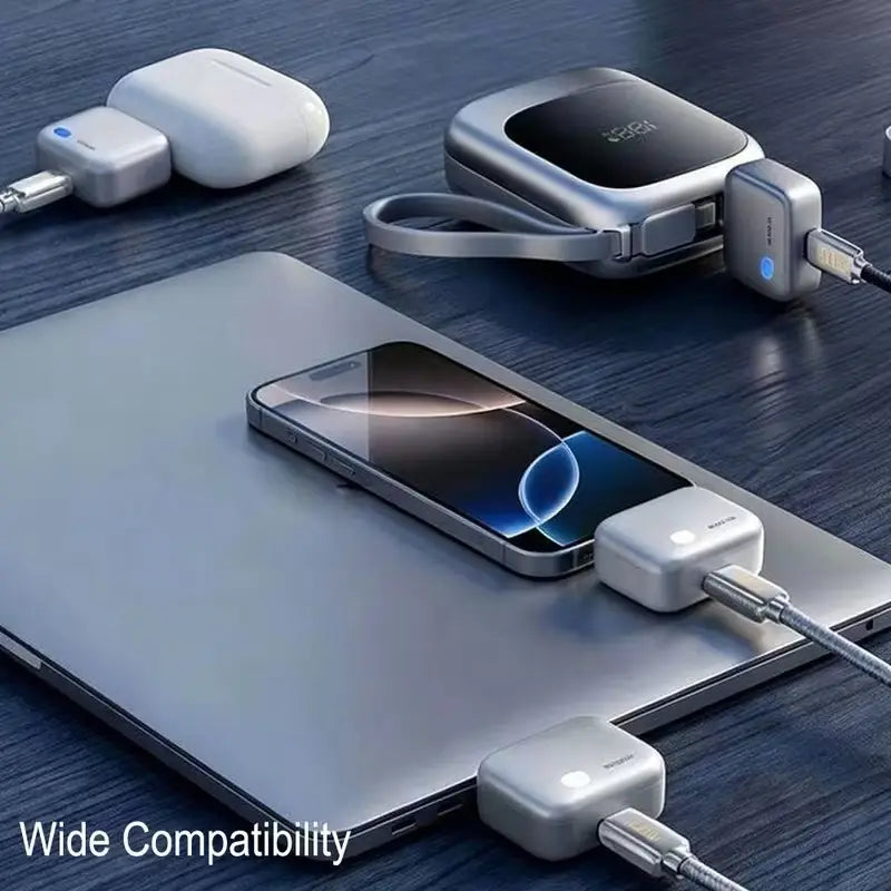 140W Smart Auto Stop Charging Adapter – AI Full-Charge Disconnector & Overcharge Protection