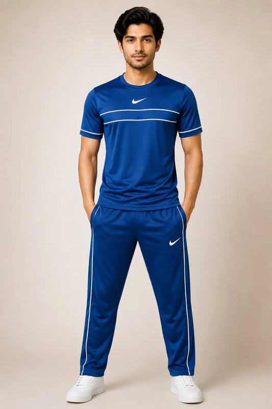 Men's Fleece Plain Track Suit - image 1