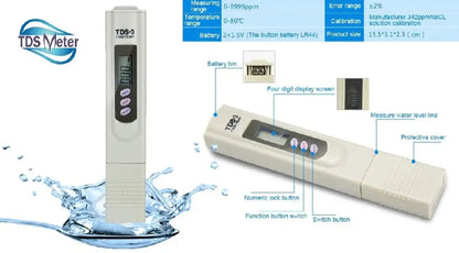 TDS-3 Digital Water Quality Tester