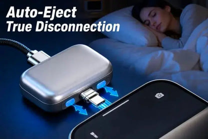 140W Smart Auto Stop Charging Adapter – AI Full-Charge Disconnector & Overcharge Protection