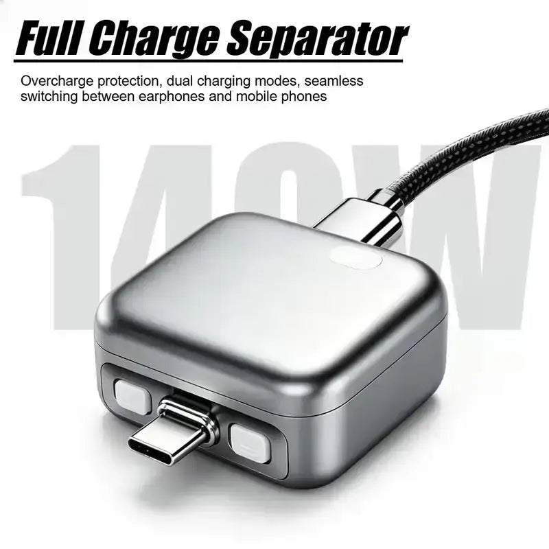 Smart Auto Power Off Charger Protector 140W - image 6