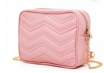 Girl's Faux Leather Textured Fancy Clutch - image 1