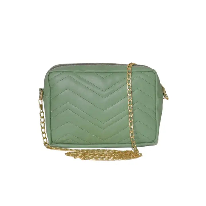 Girl's Faux Leather Textured Fancy Clutch - image 3