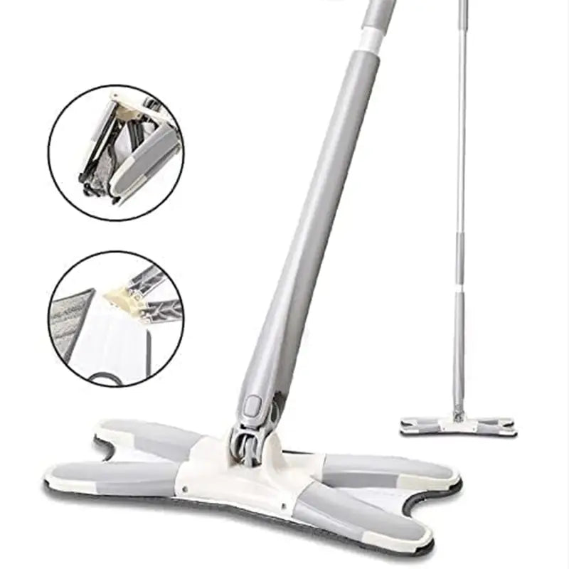 360° Rotating Head Microfiber X-Twist Mop - image 2