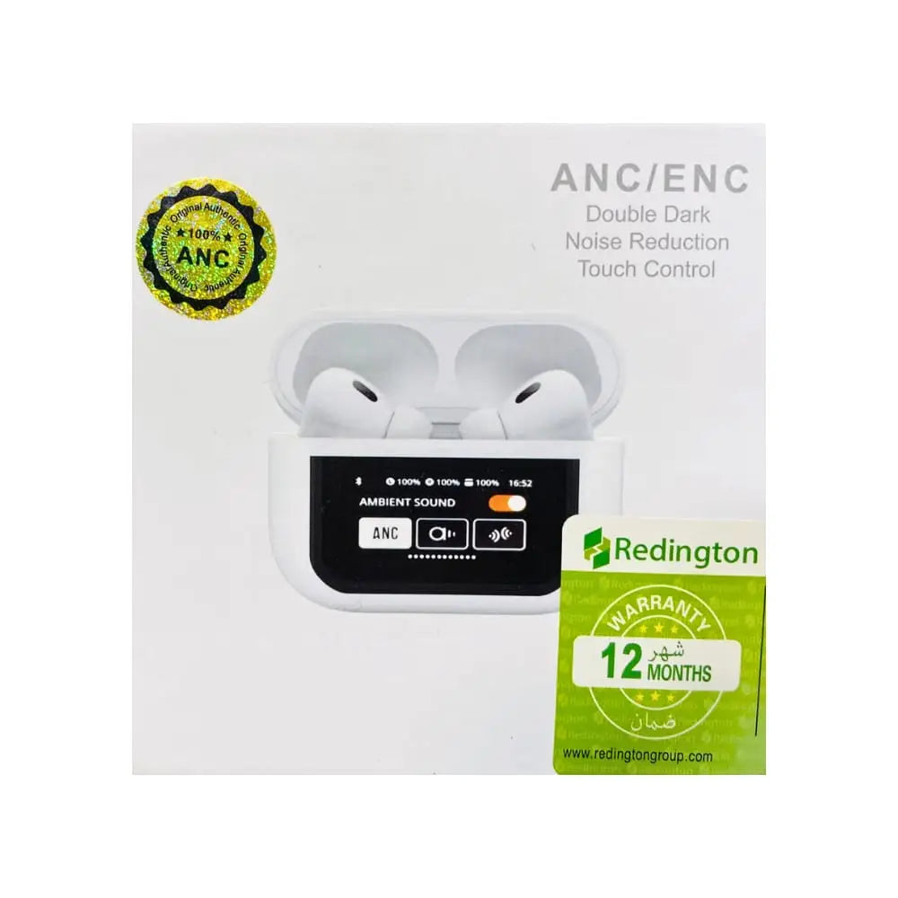 A9 White Wireless Earbuds - Long-Lasting Battery with Fast Charge - image 2