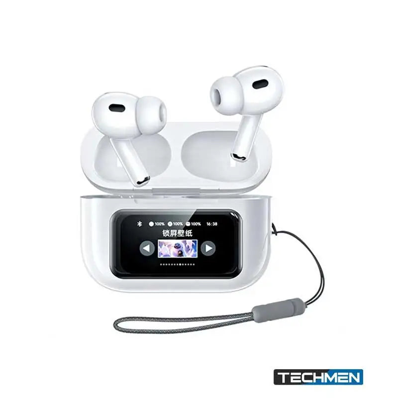 A9 White Wireless Earbuds - Long-Lasting Battery with Fast Charge - image 4