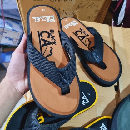 Men's Brown EVA Casual Flip Flops Size 40 - image 4