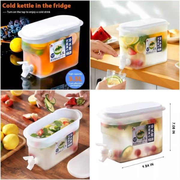 Premium Quality Manual Fruit Juicer 3.5L White ABS - image 3