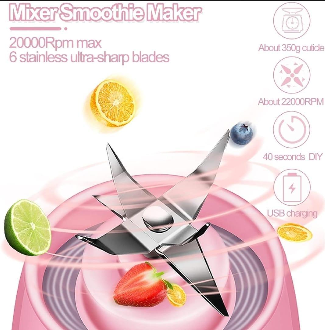 Portable Electric Juicer Bottle 420ml - image 4