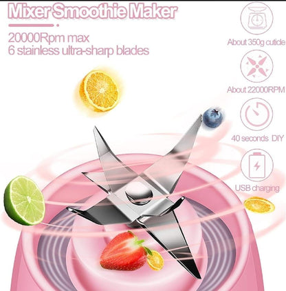 Portable Electric Juicer Bottle 420ml - image 4