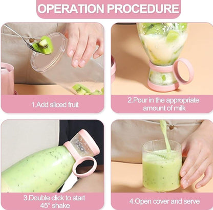 Portable Electric Juicer Bottle 420ml - image 5