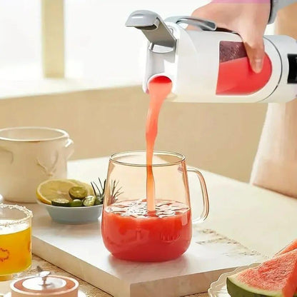 Portable Rechargeable Electric Juicer Blender (Green) - image 5