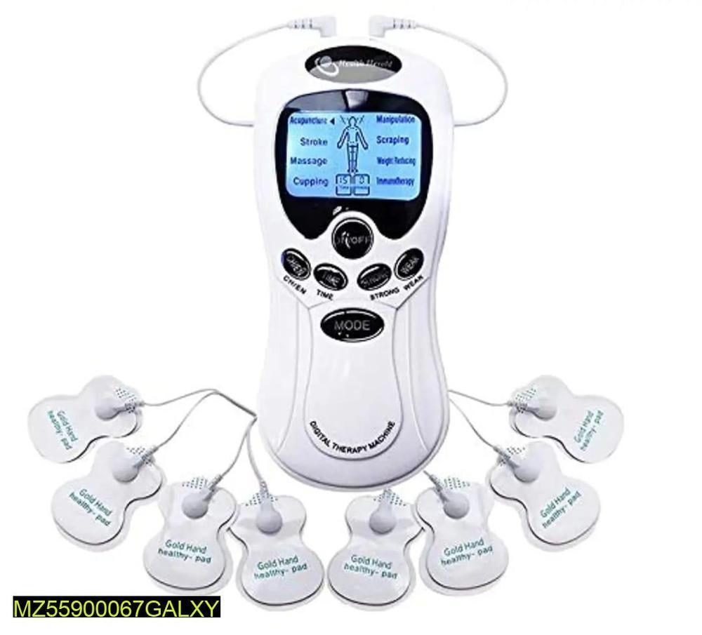 Portable Mini Electric Body Massager with 8 Modes & Rechargeable Battery - image 1