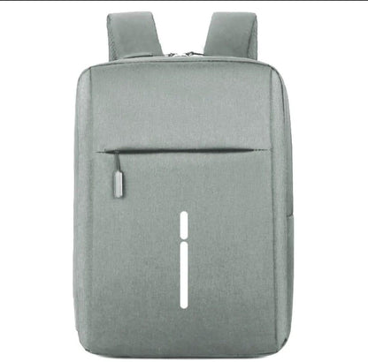Stylish Laptop Bag Blue Gray Black 15" Reflective Strip - image 4