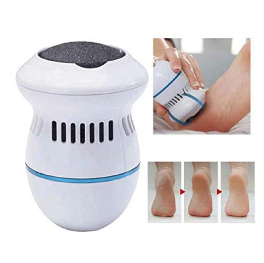 Electric Foot Grinder White Blue Cordless ABS - image 1