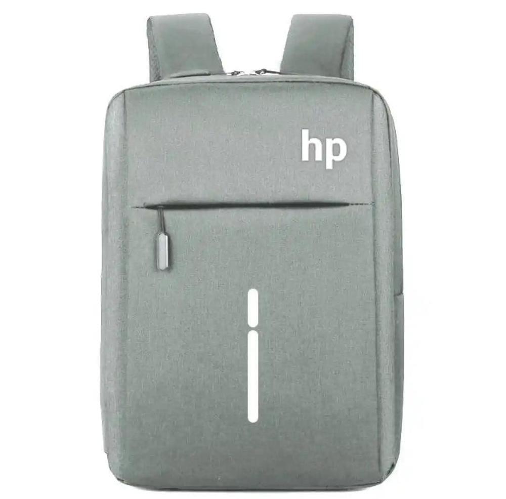 Premium Laptop Backpack Navy Grey Black Polyester - image 4