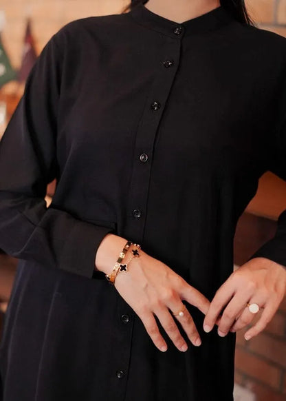2 Pcs Women's Unstitched Plain Suit - image 4