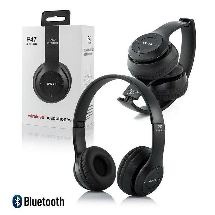 Wireless Stereo Headphones Black Active Noise Cancellation - image 4