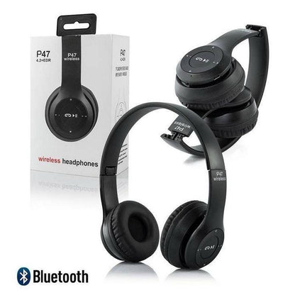 Wireless Stereo Headphones Black Active Noise Cancellation - image 4