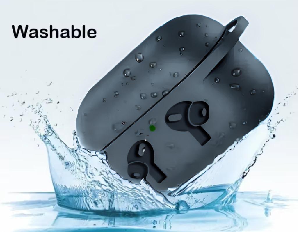 Premium Grey Silicone Earbuds Case for Protection & Style - image 4