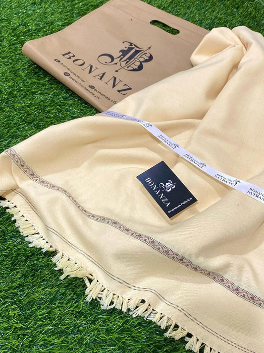 Men Wool Plain Shawl Brown Standard Size Winter Warm - image 1