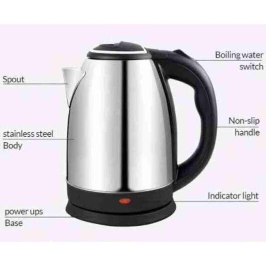 Cordless Electric Kettle 1500W 2L - image 2
