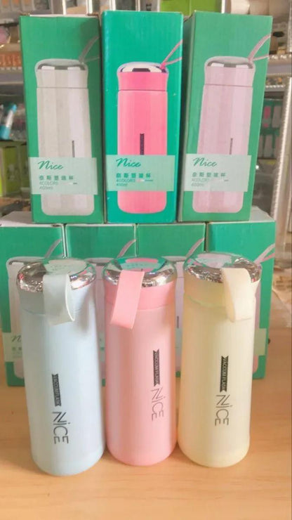 Premium Water Bottle Pastel Colors Leak Proof ABS - image 3